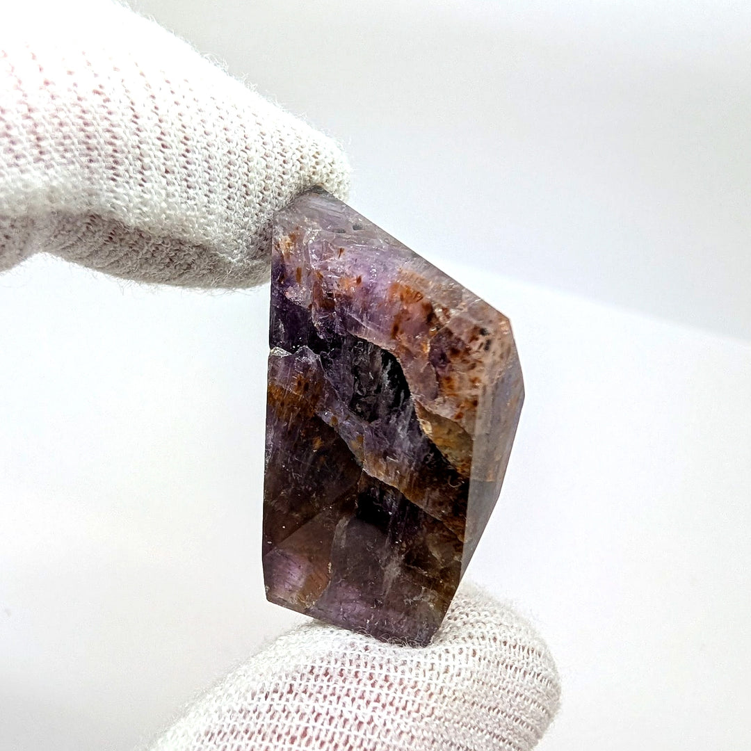 Super Seven Crystal Point 10.6g Polished Sacred Seven Quartz Specimen