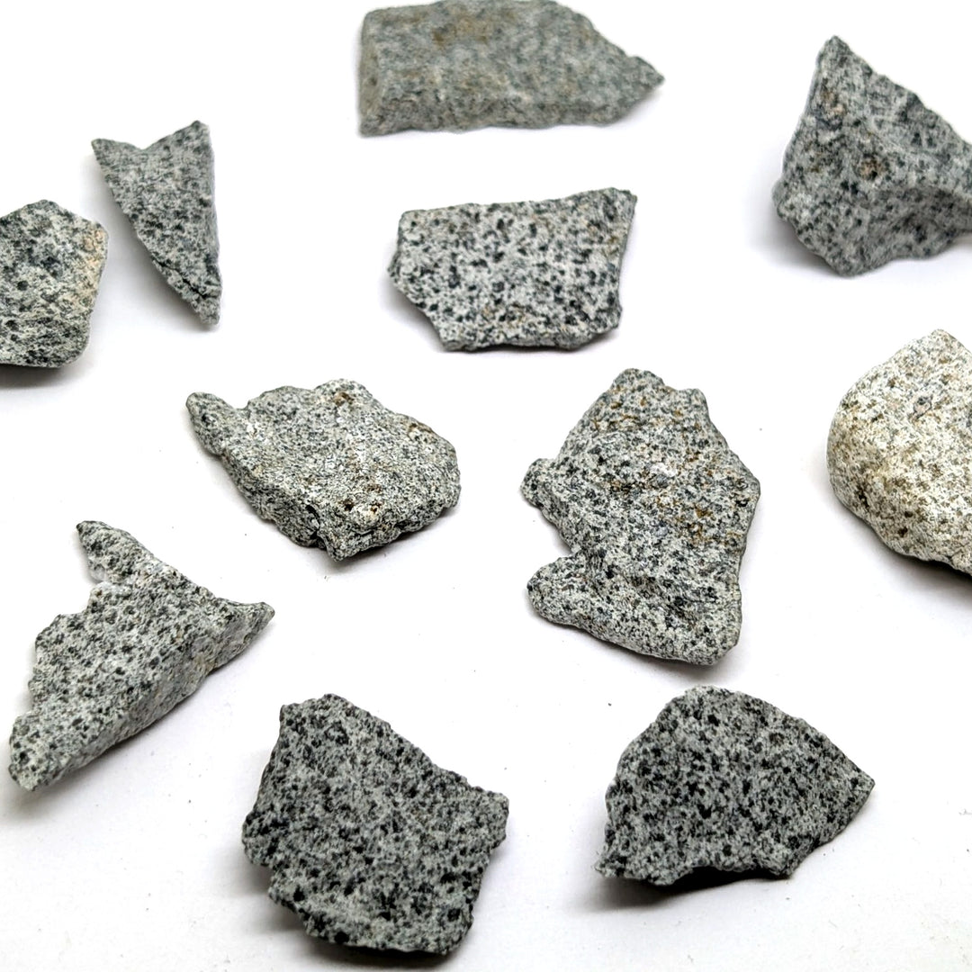 Guardianite Raw Flat Specimen Natural Grey Igneous Crystal