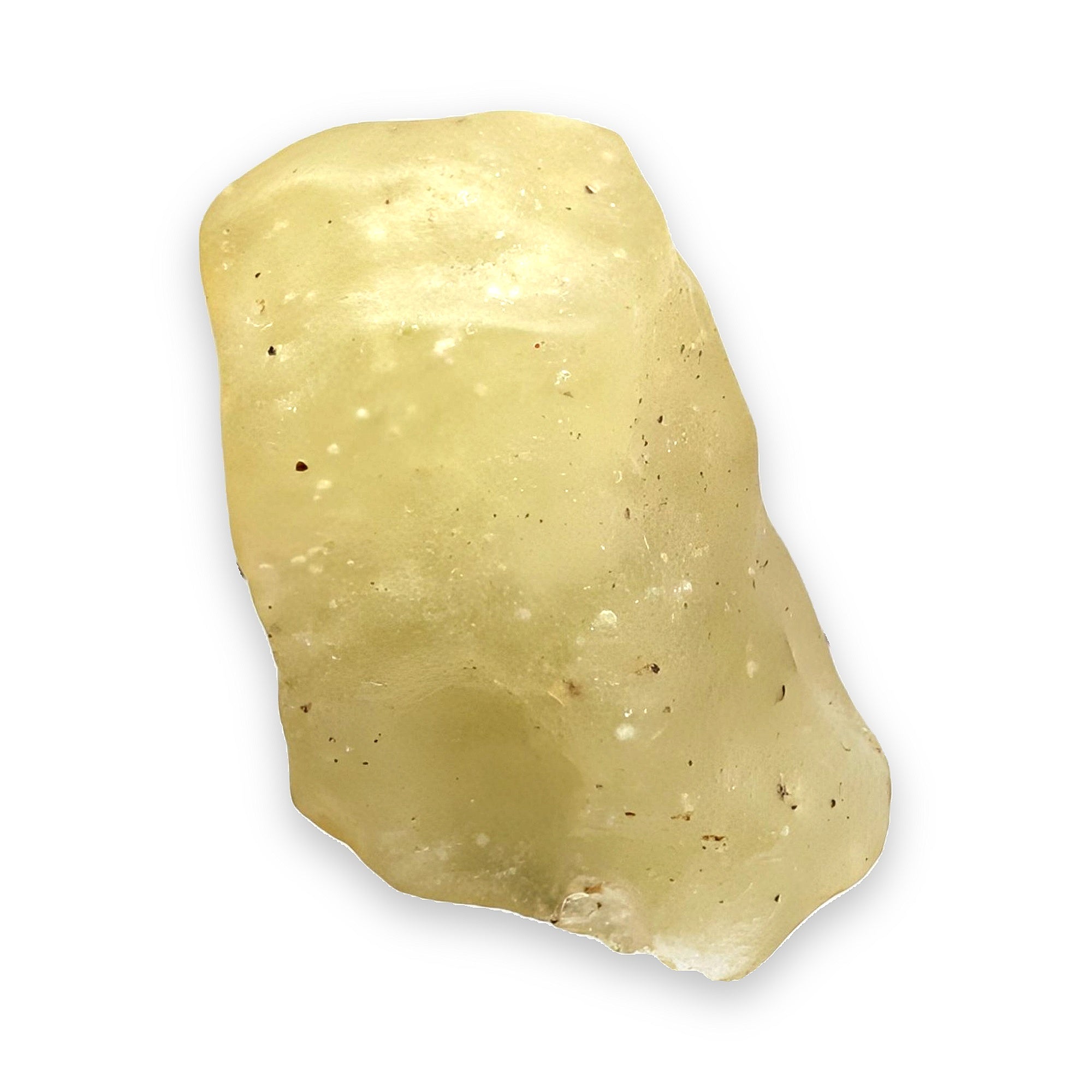 Libyan Desert Glass Specimen 18g Raw Gold Tektite Meteorite Impact