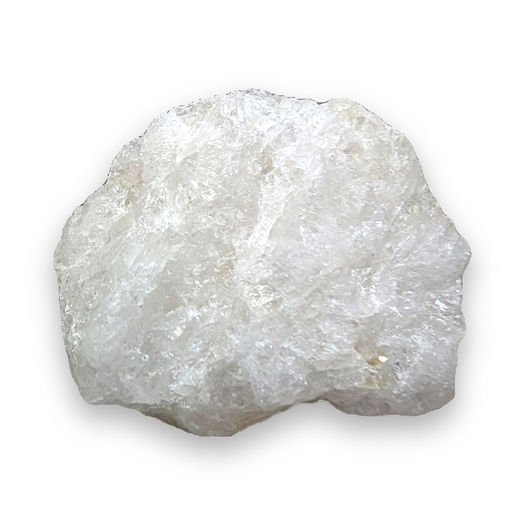 White Azeztulite Raw Crystal Specimen 16.3g High Frequency Quartz