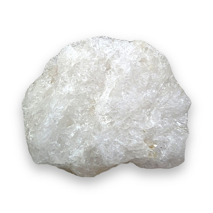 White Azeztulite Raw Crystal Specimen 16.3g High Frequency Quartz