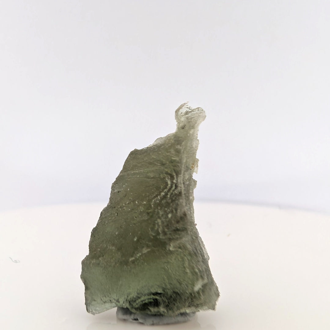Moldavite Tektite Specimen 0.5g Raw Delicate Czech Glass