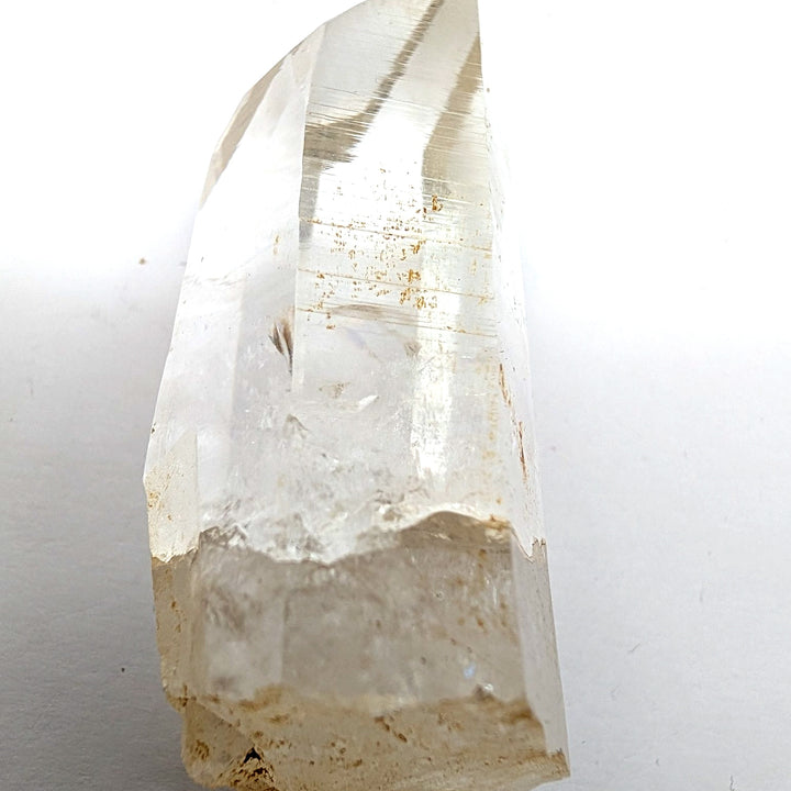Satyaloka Clear Azeztulite Point 89g High Clarity Quartz Wand