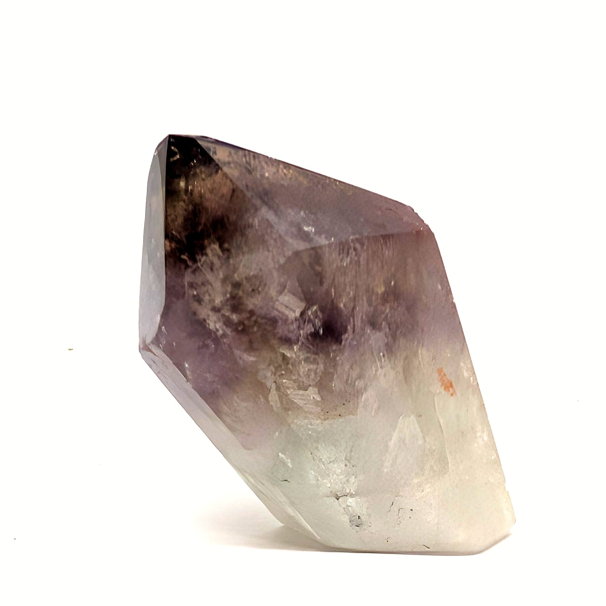 Amethyst Root Crystal Point 19.2g Polished Chevron Quartz Specimen