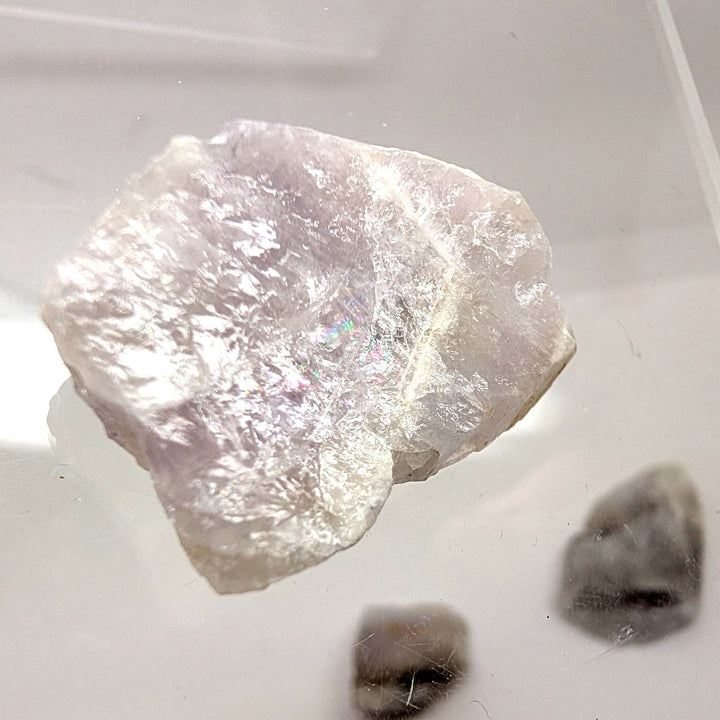 Amazez Raw Quartz Specimen High Frequency Crystal