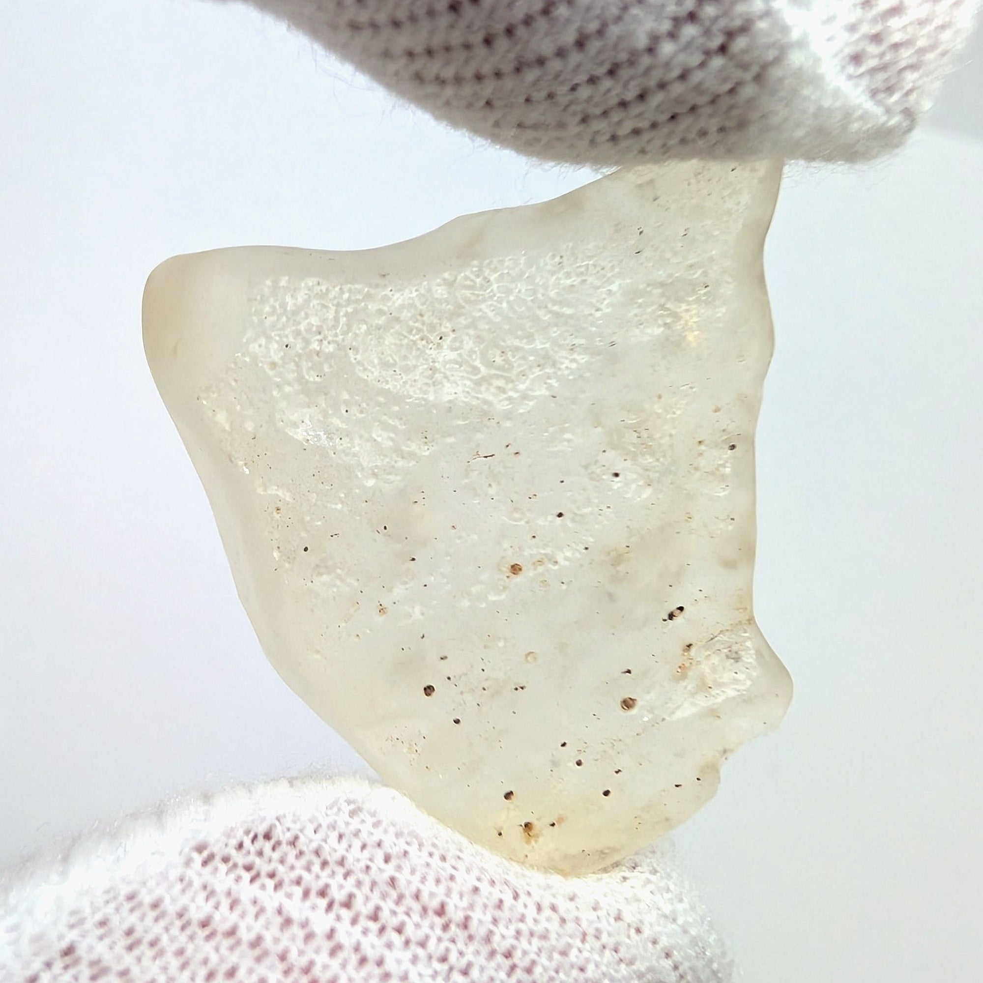 Libyan Desert Glass Specimen 5.7g Raw Gold Tektite Fragment