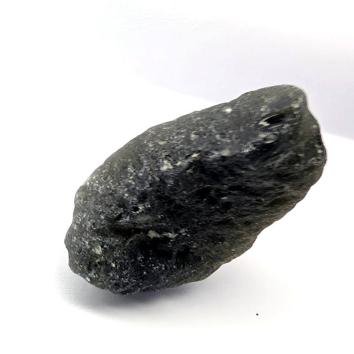 Moldavite Tektite Specimen 6.1g Raw Deep Green Tektite