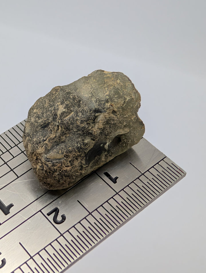 Moldavite Tektite Specimen 2.7g Raw Textured Czech Glass