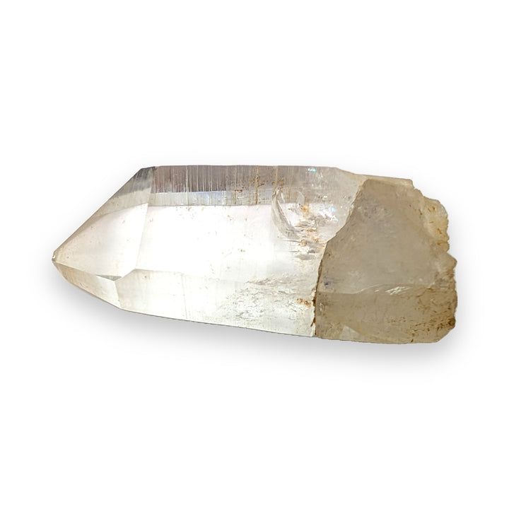 Satyaloka Clear Azeztulite Point 89g High Clarity Quartz Wand