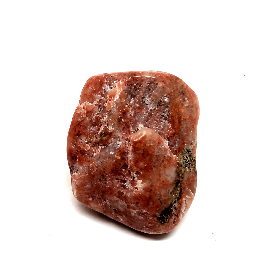 Pink Azeztulite Tumbled Stone 6.1g Polished Quartz Specimen