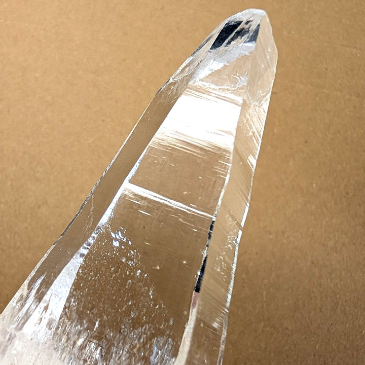 Danburite Crystal Point 71g High Clarity Natural Blade Specimen