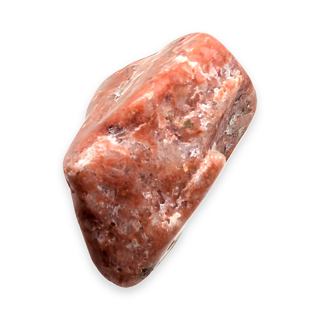 Pink Azeztulite Tumbled Stone 6.1g Polished Quartz Specimen