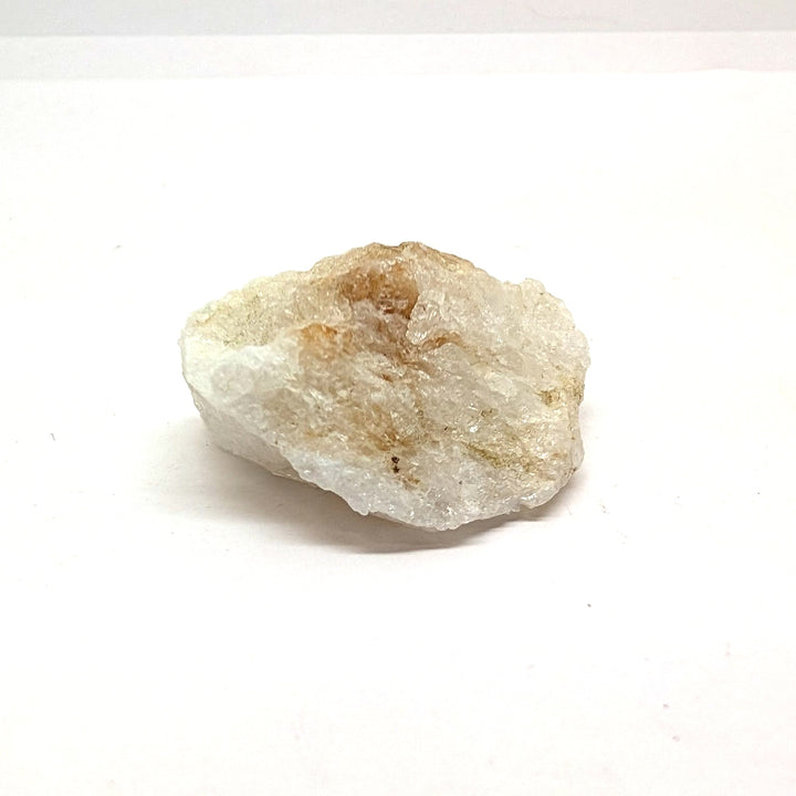 White Azeztulite Raw Crystal Specimen 16.3g High Frequency Quartz