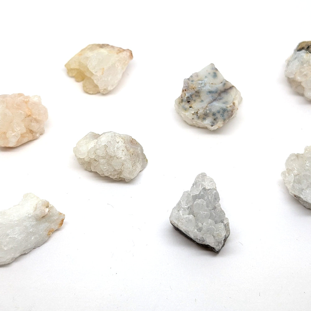 Anandalite Cluster Specimen Raw Quartz Crystal