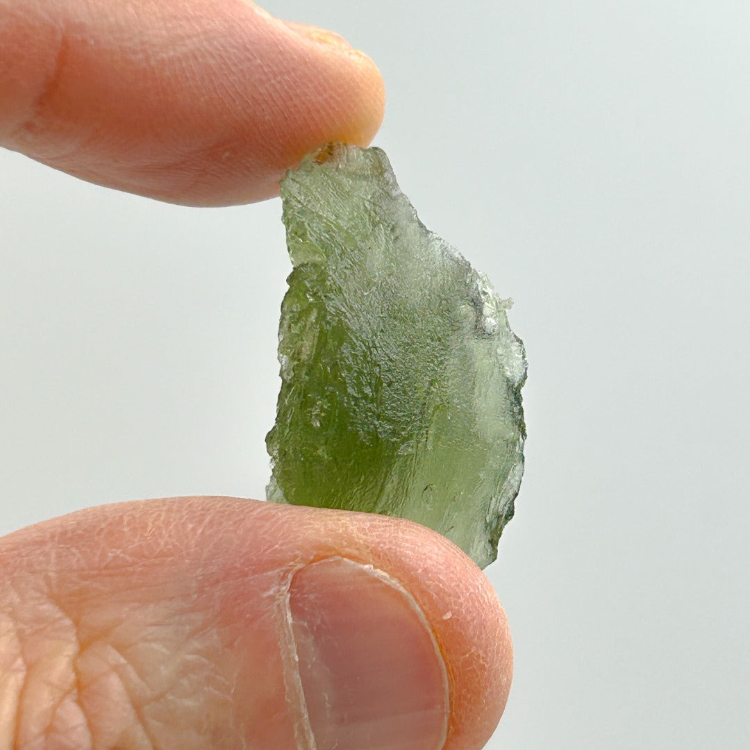 Moldavite Natural Tektite Powerful Crystal 3.3gm ( 6 )