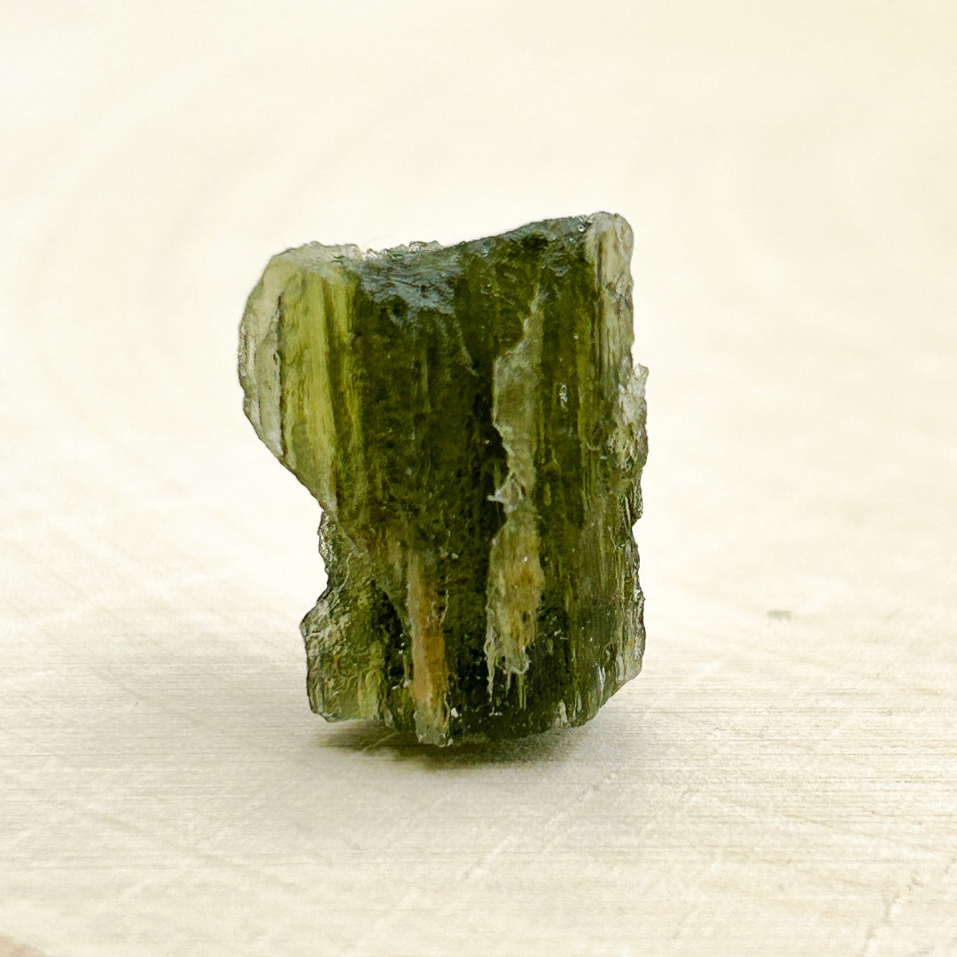 Moldavite Natural Tektite Powerful Crystal 3.3gm ( 7 )