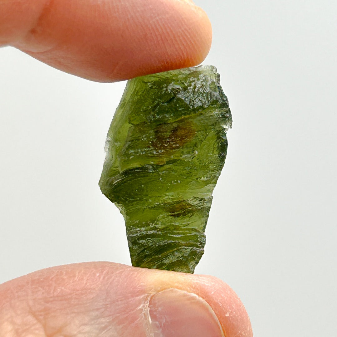 Moldavite Natural Tektite Powerful Crystal 4.2gm ( 37 )
