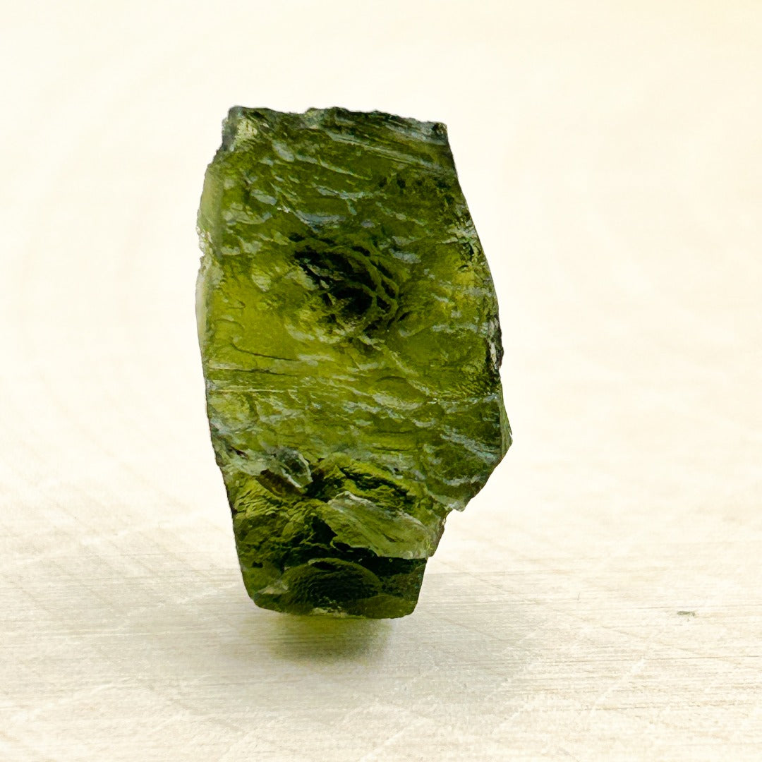 Moldavite Natural Tektite Powerful Crystal 4.2gm ( 37 )