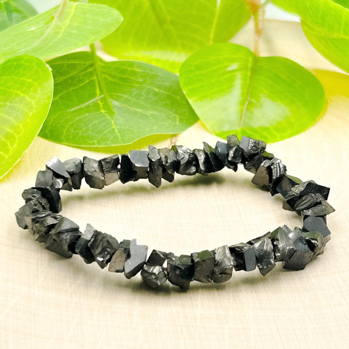 Shungite Elite 7.5 Inch Protection Crystal Bracelet ( 595718 )