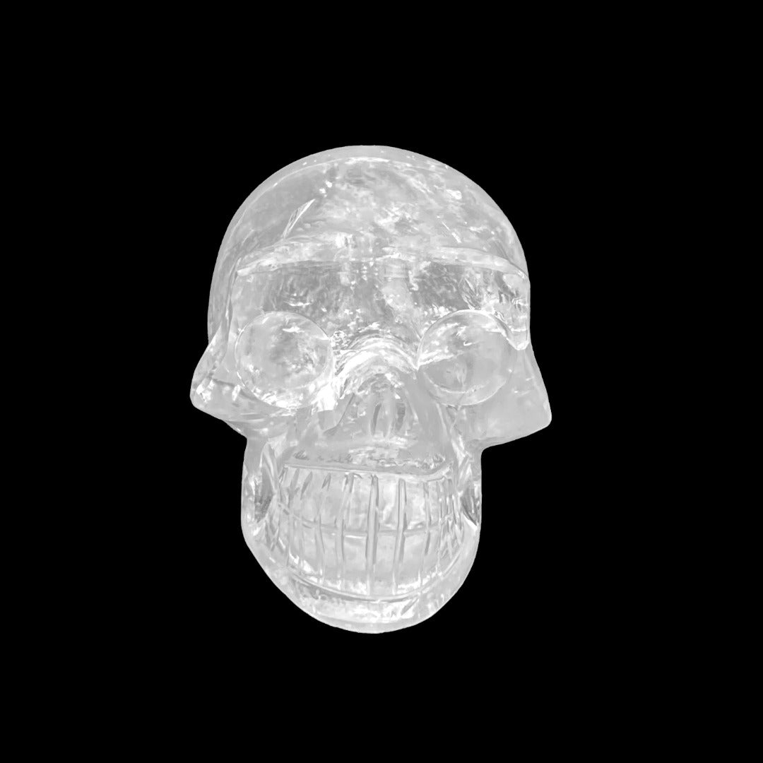 Azeztulite Satyaloka Quartz Skull 55mm