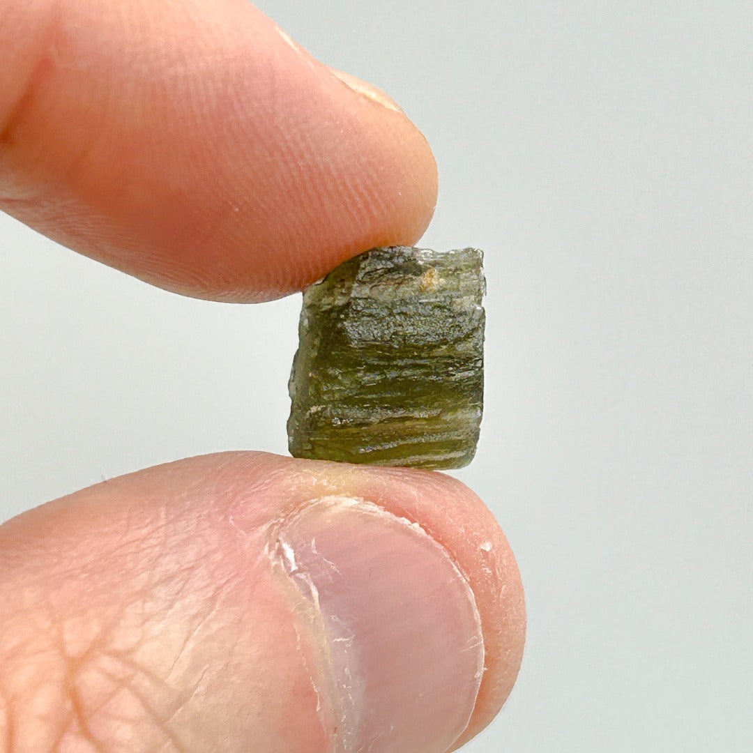 Moldavite Natural Tektite Powerful Crystal 1gm ( 46 )