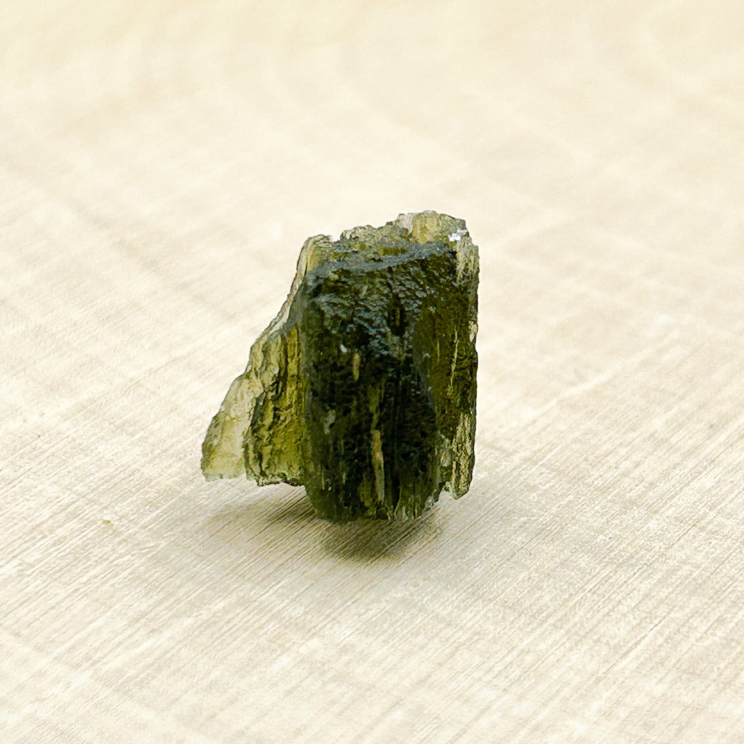 Moldavite Natural Tektite Powerful Crystal 1.6gm ( 48 )