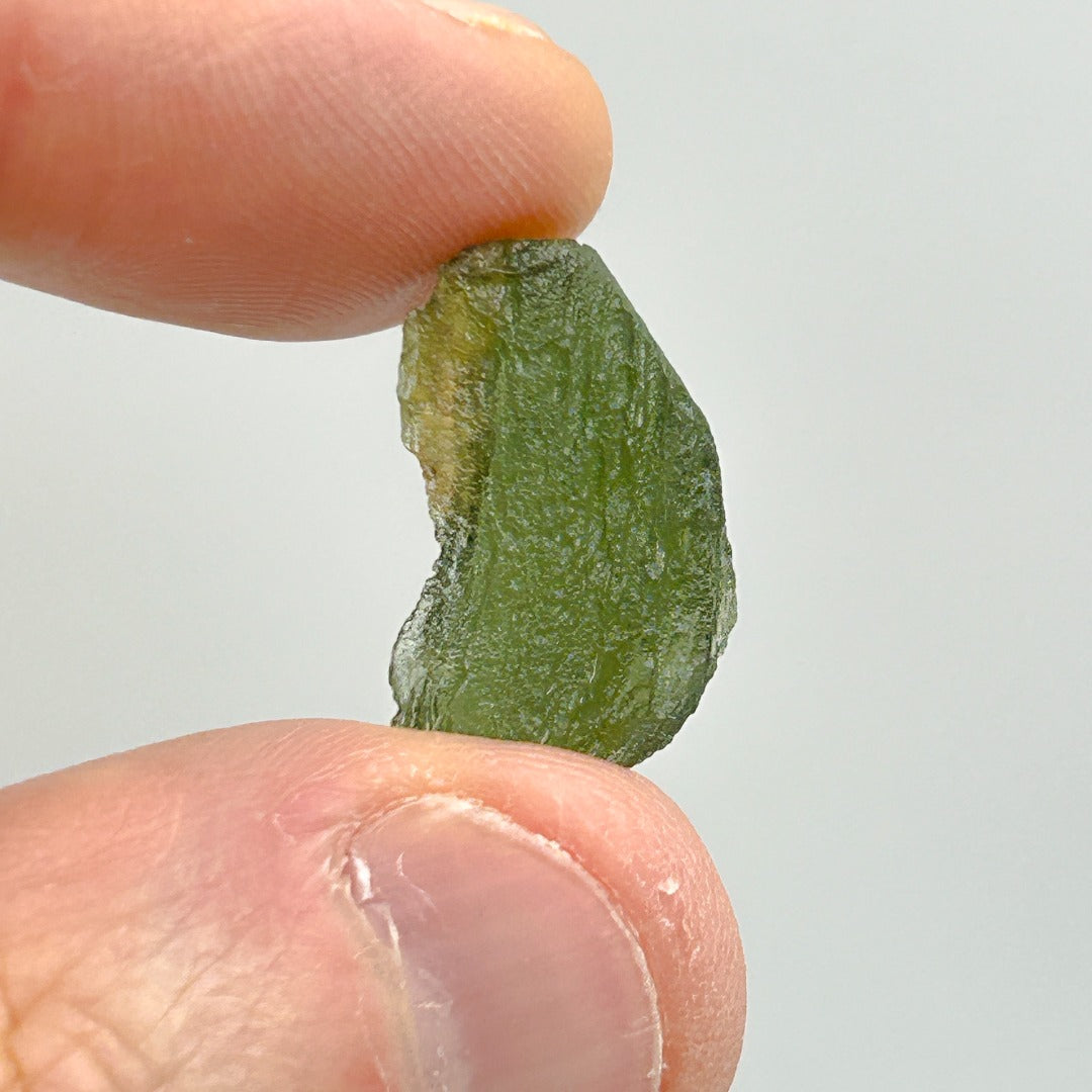 Moldavite Natural Tektite Powerful Crystal 1.85gm ( 51 )