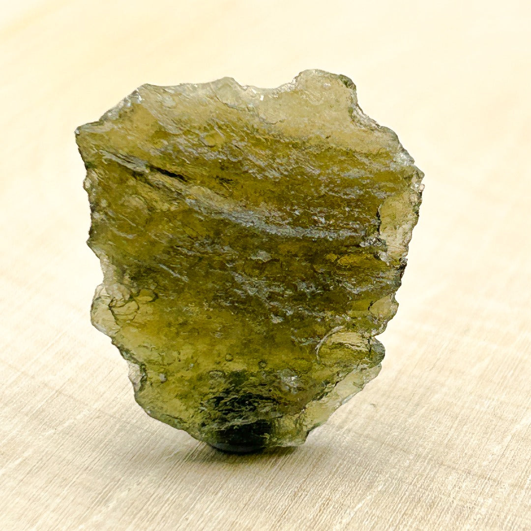 Moldavite Natural Tektite Powerful Crystal 4.2gm ( 62 )
