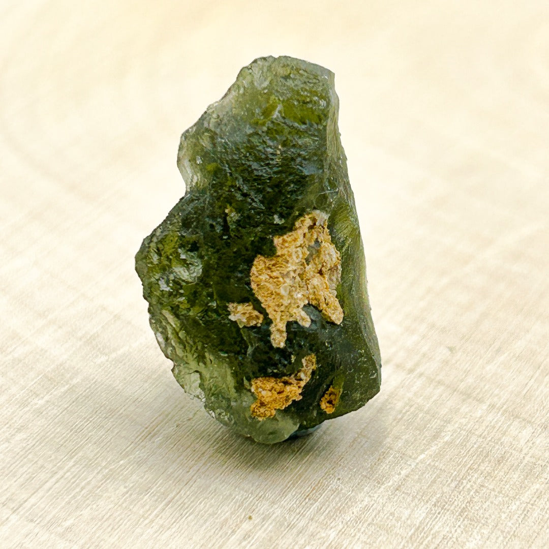 Moldavite Natural Tektite Powerful Crystal 4.5gm ( 64 )