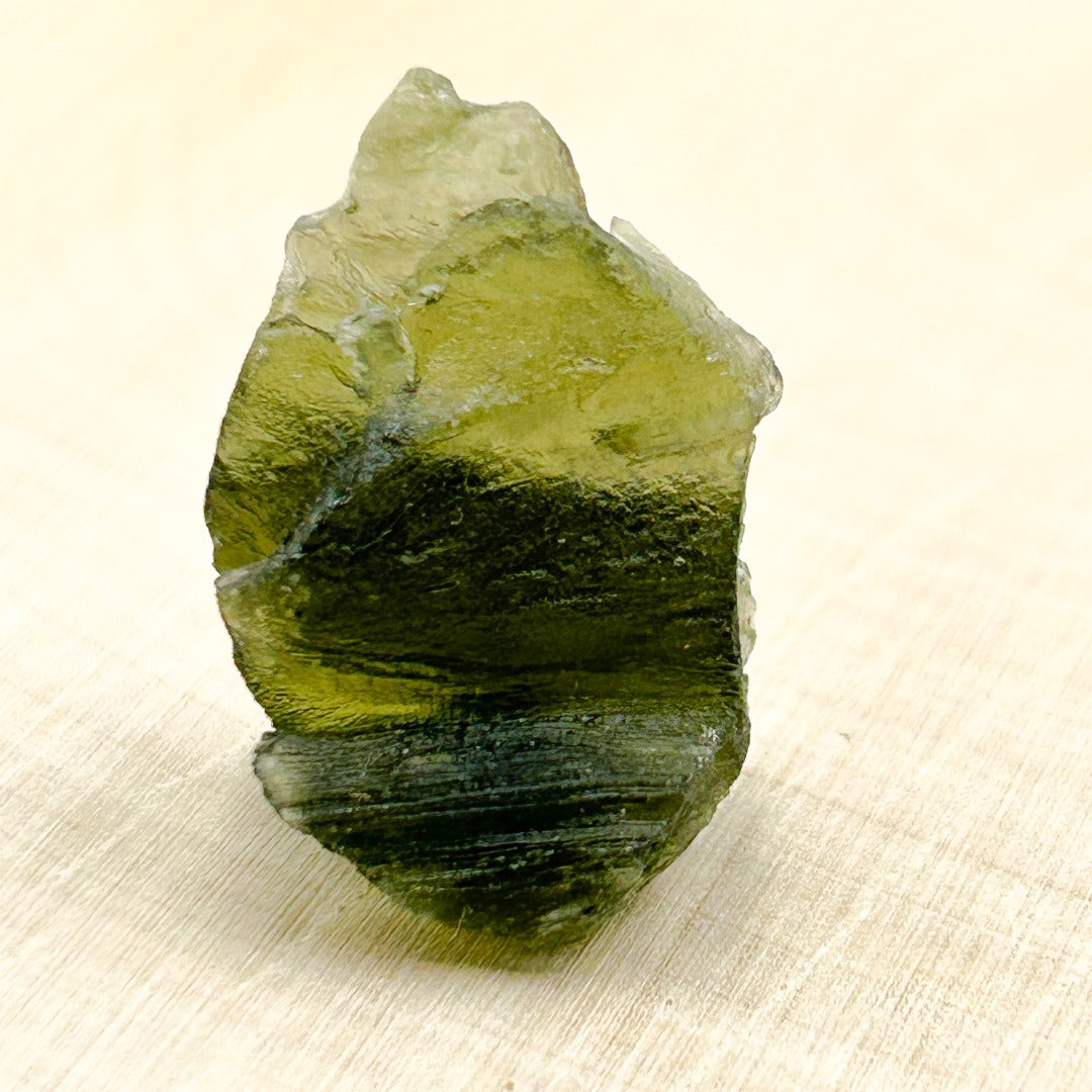 Moldavite Natural Tektite Powerful Crystal 4.8gm ( 65 )