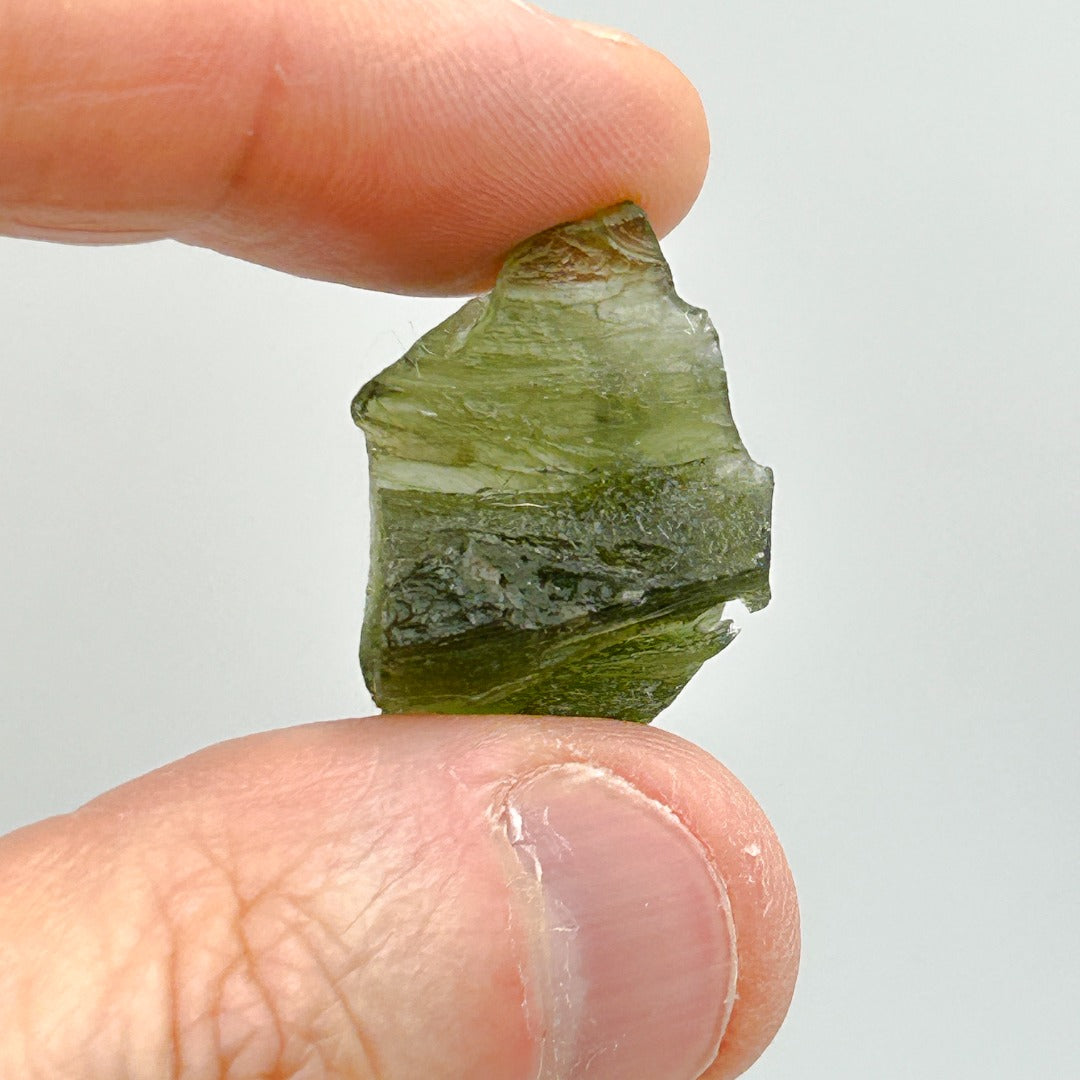 Moldavite Natural Tektite Powerful Crystal 4.8gm ( 65 )