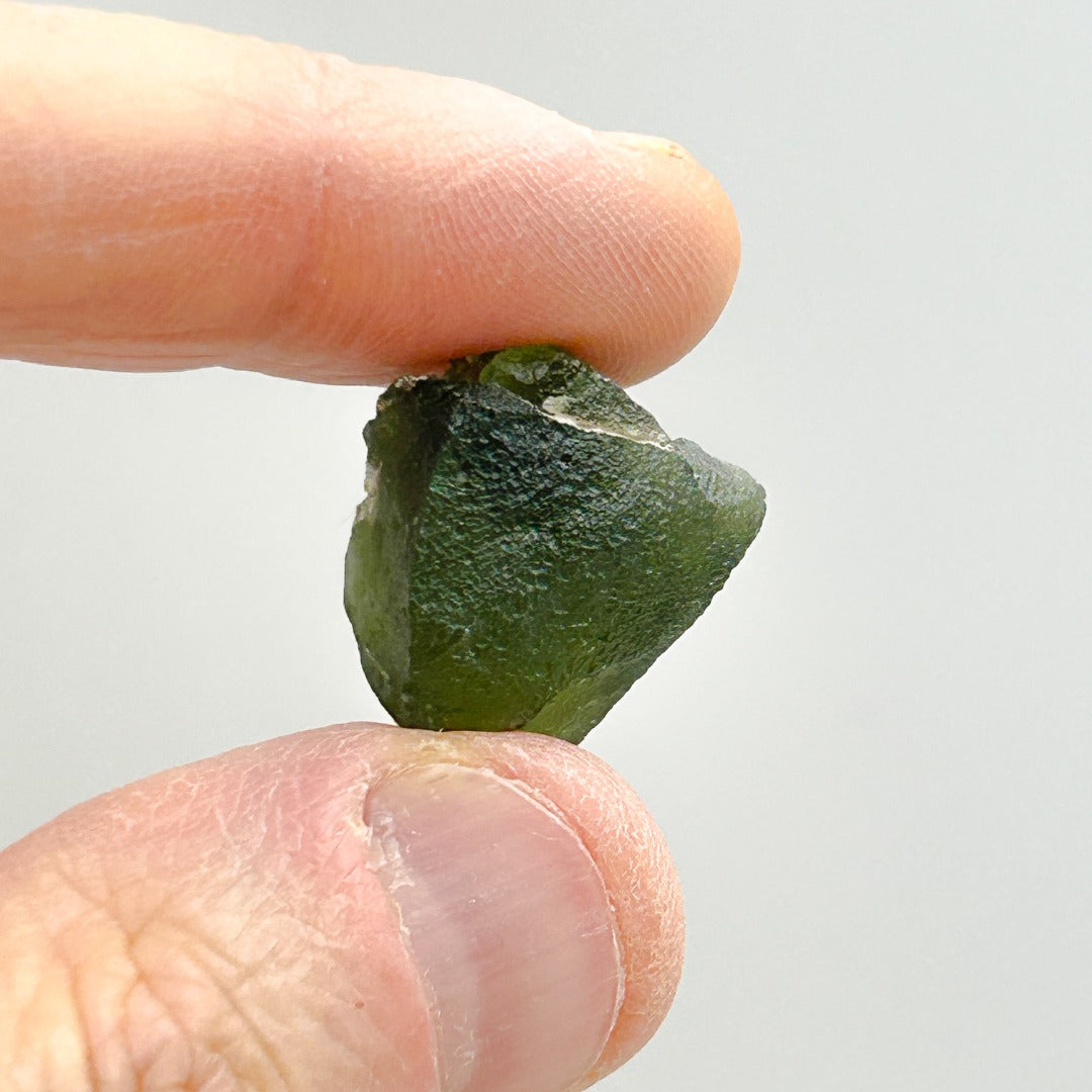 Moldavite Natural Tektite Powerful Crystal 4.35gm ( 69 v1 )