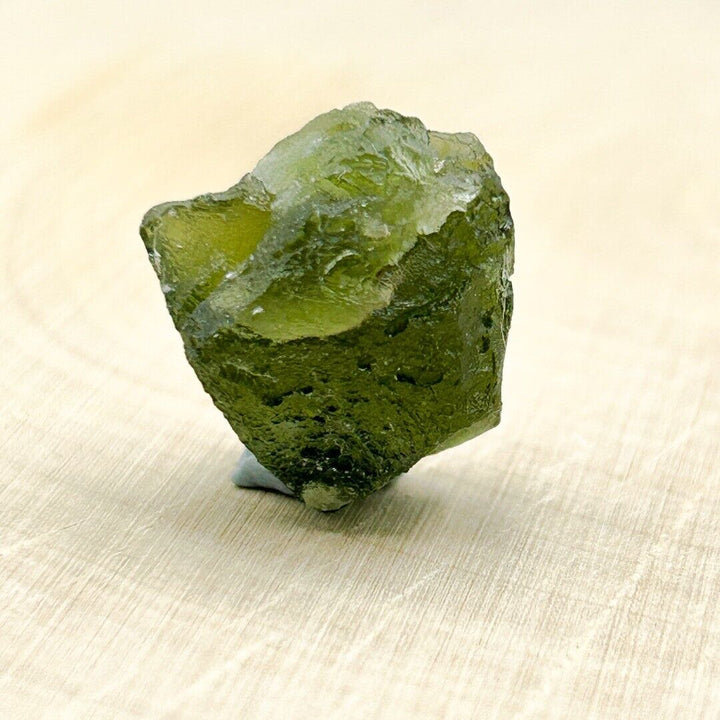 Moldavite Natural Tektite Powerful Crystal 4.35gm ( 69 v1 )