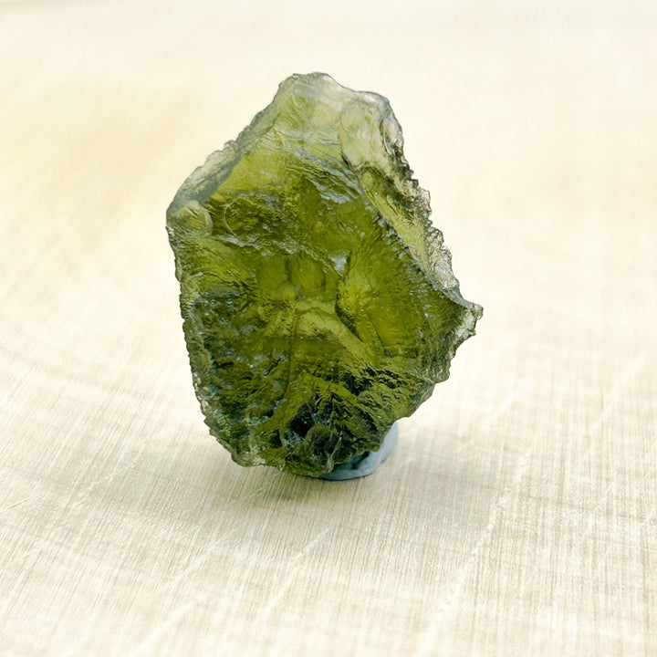 Moldavite Natural Tektite Powerful Crystal 4.35gm ( 71 v1 )