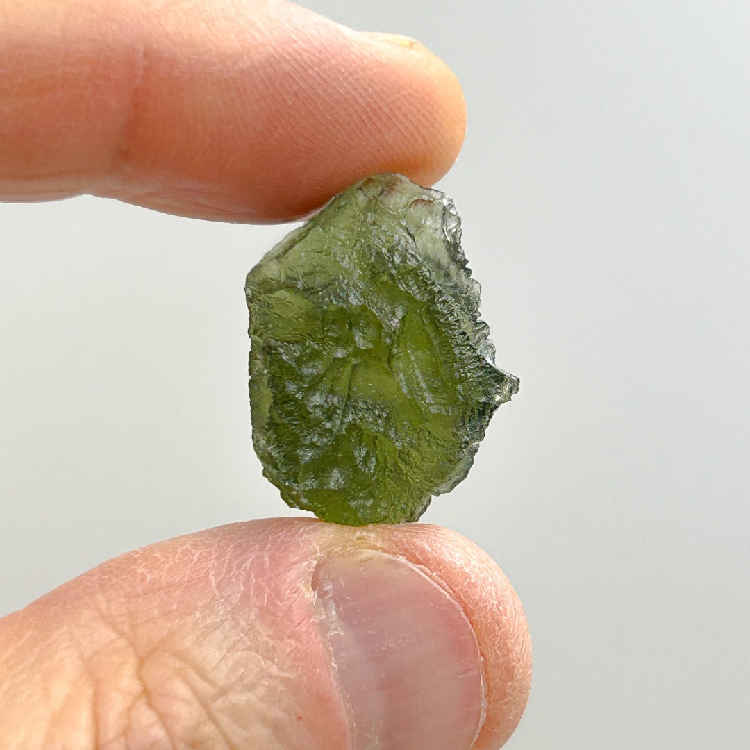 Moldavite Natural Tektite Powerful Crystal 4.35gm ( 71 v1 )