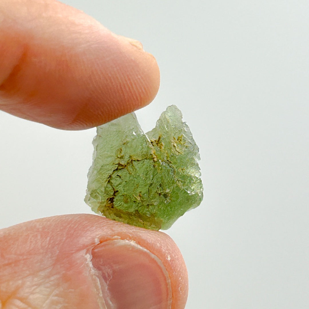 Moldavite Natural Tektite Powerful Crystal 1.7gm ( 101 )