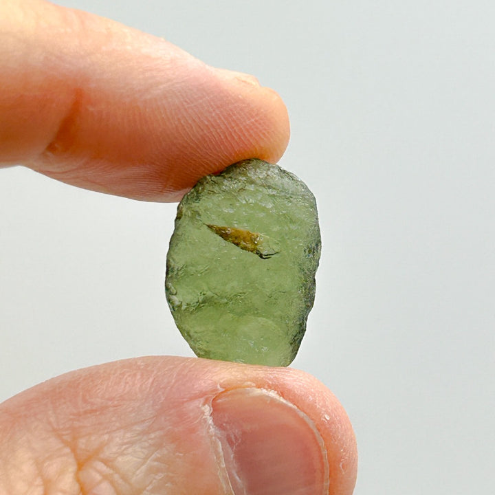 Moldavite Natural Tektite Powerful Crystal 1.8gm ( 105 )