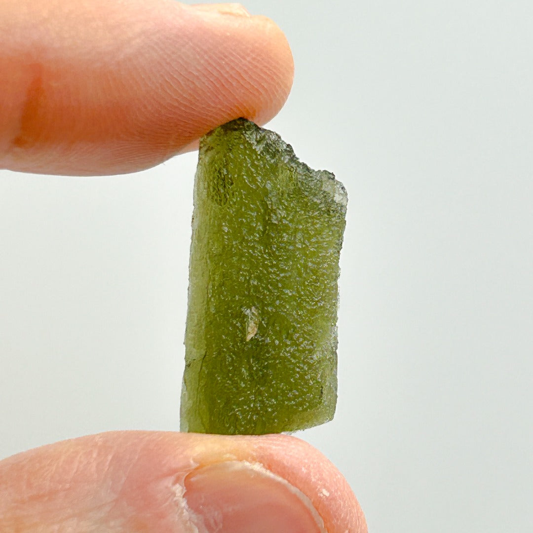 Moldavite Natural Tektite Powerful Crystal 2.3gm ( 108 )