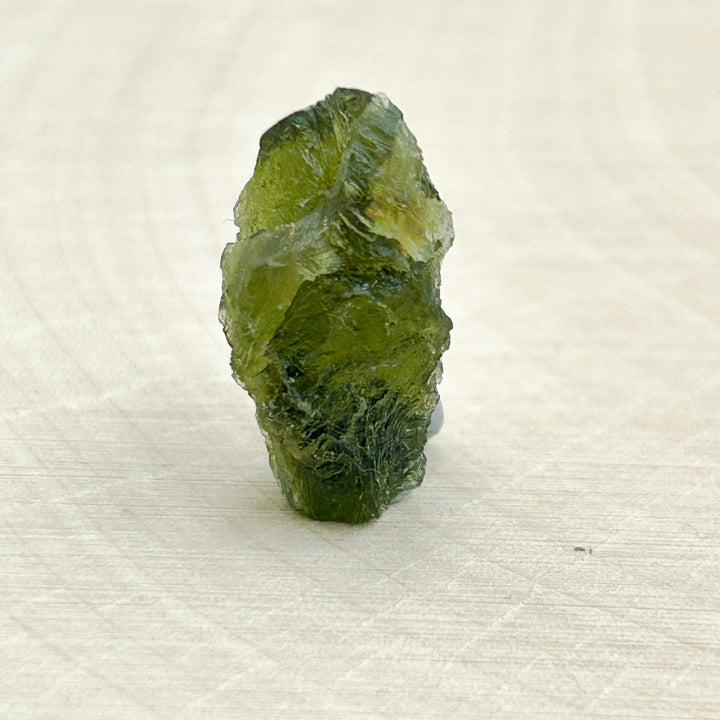 Moldavite Natural Tektite Powerful Crystal 2.2gm ( 109 )
