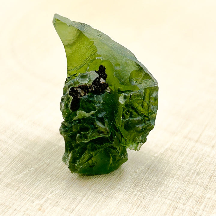 Moldavite Natural Tektite Powerful Crystal 4.3gm ( 128 )