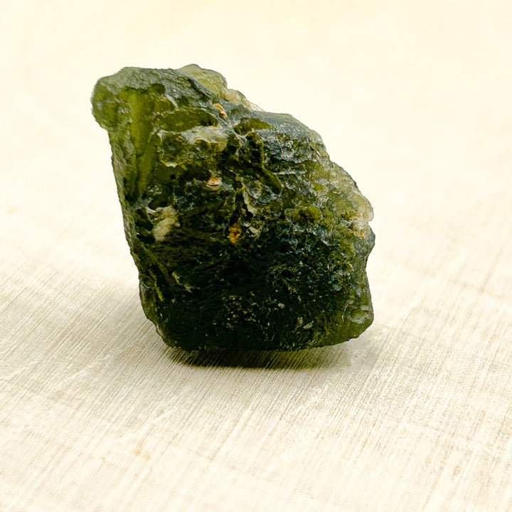 Moldavite Natural Tektite Powerful Crystal 3.8gm ( 132 )