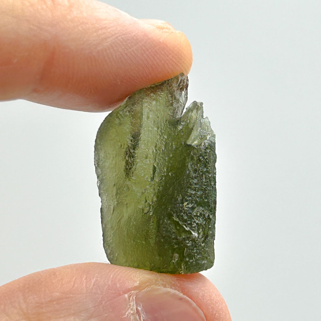 Moldavite Natural Tektite Powerful Crystal 4.2gm ( 133 )