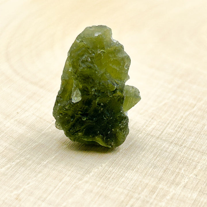 Moldavite Natural Tektite Powerful Crystal 3.4gm ( 137 )