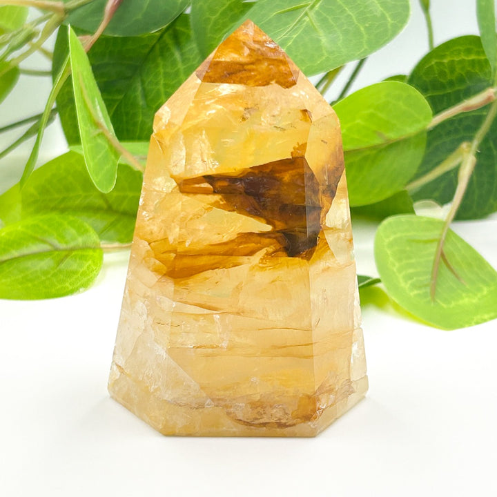 Golden Healer Quartz Tower Point Crystal ( 6 )