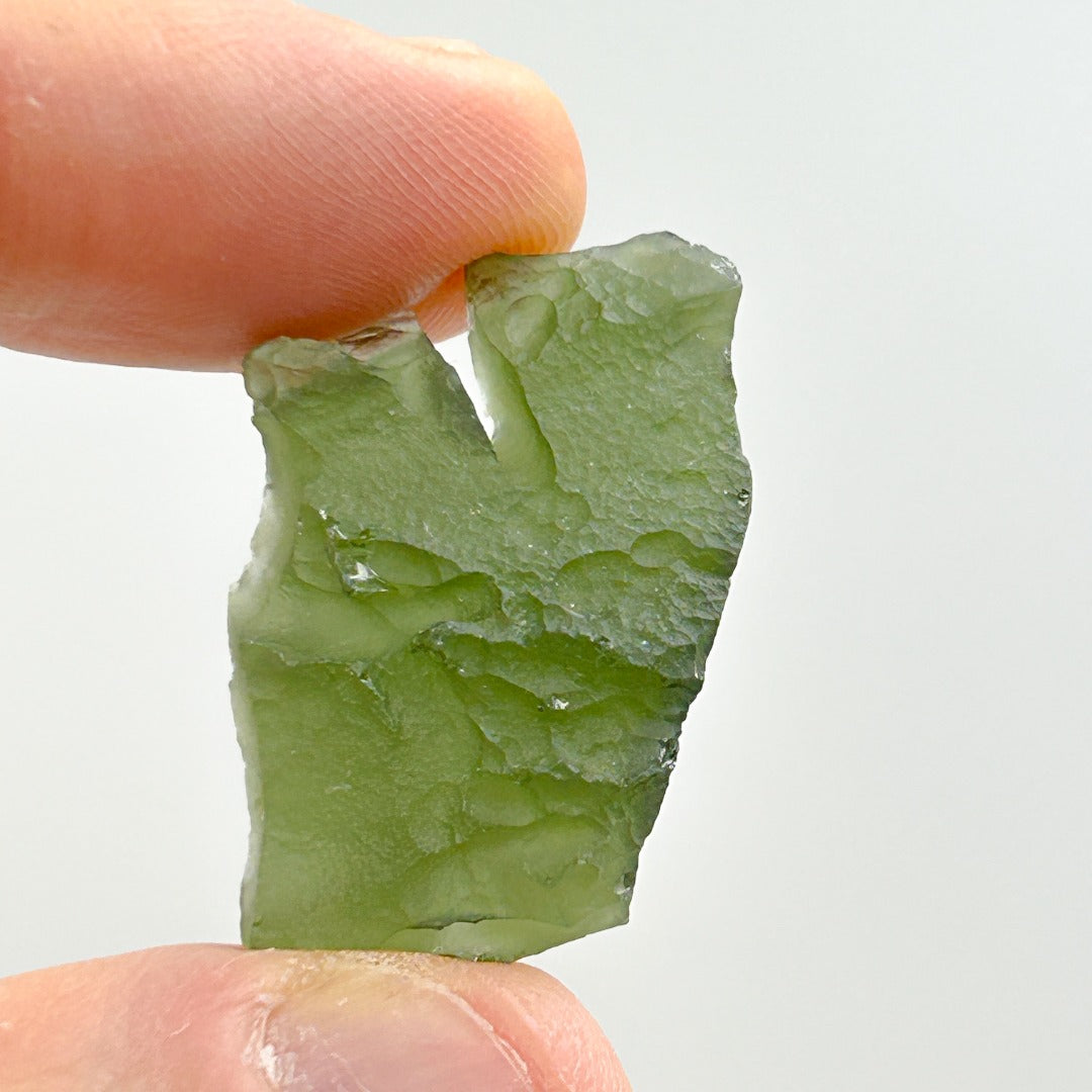 Moldavite Natural Tektite Powerful Crystal 5.1gm ( 154 )