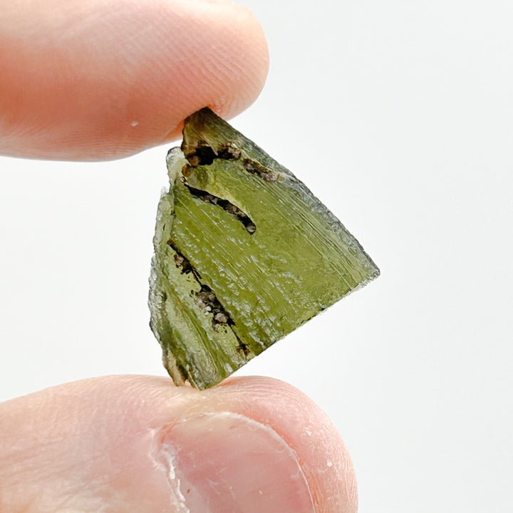 Moldavite Natural Tektite Powerful Crystal 1.6gm ( 171 )