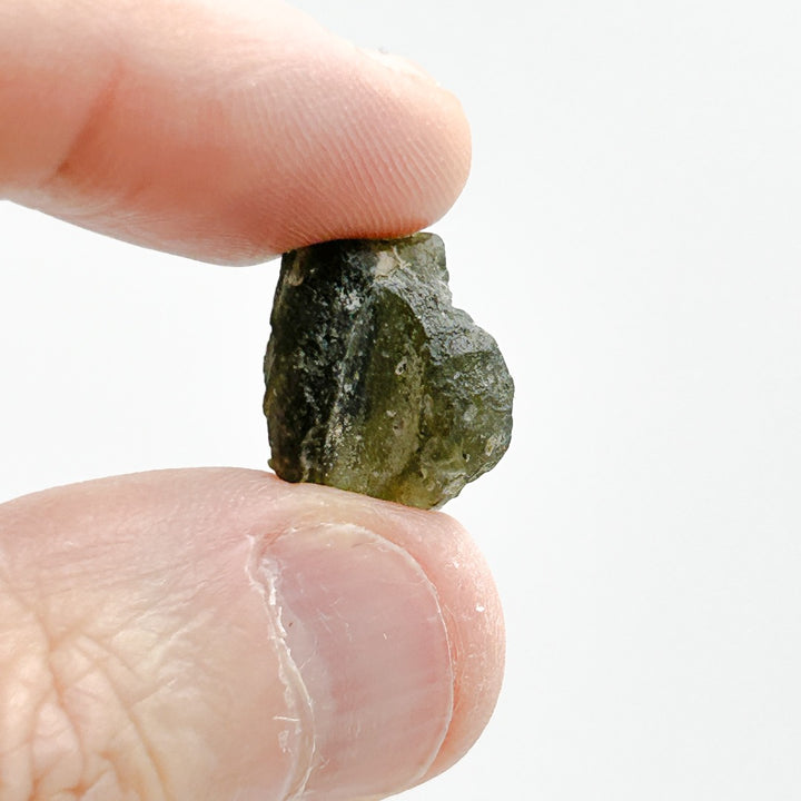 Moldavite Natural Tektite Powerful Crystal 1.95gm ( 175 )