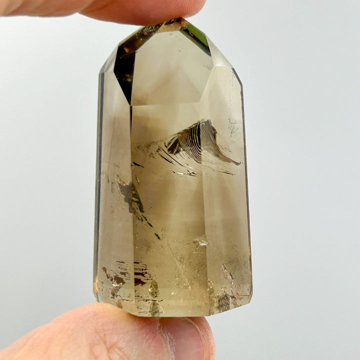 Citrine Crystal Polished Point from Minas Gerais Brazil ( 11 )