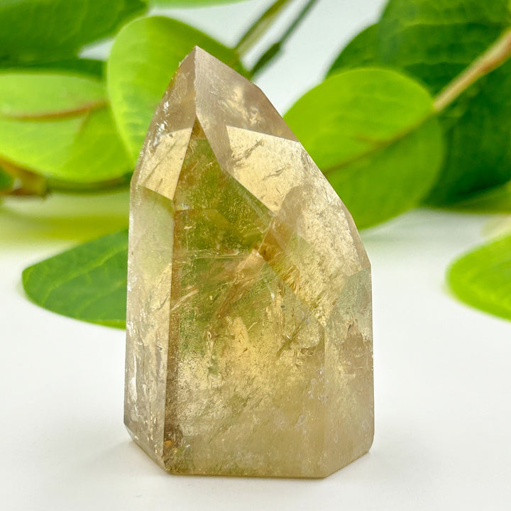 Citrine Crystal Polished Point from Minas Gerais Brazil ( 13 )