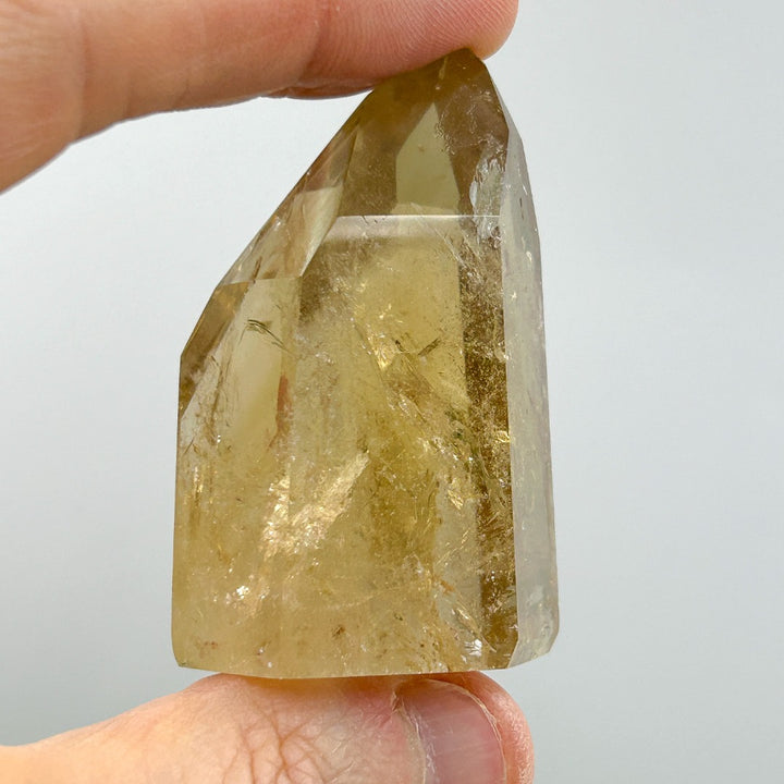 Citrine Crystal Polished Point from Minas Gerais Brazil ( 13 )